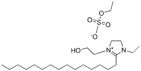 1-ethyl-4,5-dihydro-3-(2-hydroxyethyl)-2-pentadecyl-1H-imidazolium ethyl sulphate