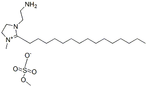 1-(2-aminoethyl)-4,5-dihydro-3-methyl-2-pentadecyl-1H-imidazolium methyl sulphate