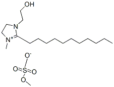 4,5-dihydro-1-(2-hydroxyethyl)-3-methyl-2-undecyl-1H-imidazolium methyl sulphate