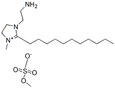 1-(2-aminoethyl)-4,5-dihydro-3-methyl-2-undecyl-1H-imidazolium methyl sulphate