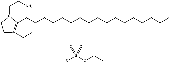 1-(2-aminoethyl)-3-ethyl-2-heptadecyl-4,5-dihydro-1H-imidazolium ethyl sulphate
