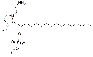 1-(2-aminoethyl)-3-ethyl-4,5-dihydro-2-pentadecyl-1H-imidazolium ethyl sulphate