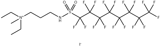 diethyl[3-[[(heptadecafluorooctyl)sulphonyl]amino]propyl]methylammonium iodide