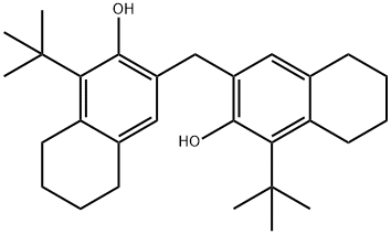 3,3'-methylenebis[1-(1,1-dimethylethyl)-5,6,7,8-tetrahydro-2-naphthol]