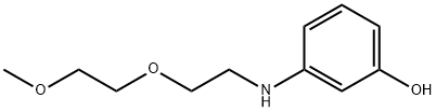 3-[[2-(2-methoxyethoxy)ethyl]amino]phenol