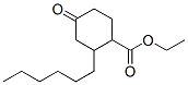 ethyl 2-hexyl-4-oxocyclohexanecarboxylate