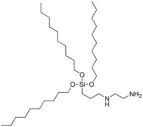 N-[3-[tris(decyloxy)silyl]propyl]ethylenediamine