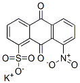 potassium  9,10-dihydro-9,10-dioxo-8-nitroanthracene-1-sulphonate