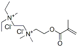 N,N-diethyl-N,N',N'-trimethyl-N'-[2-[(2-methyl-1-oxoallyl)oxy]ethyl]ethylenediammonium dichloride