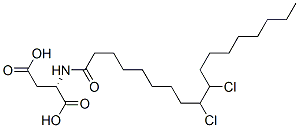 N-(9,10-dichloro-1-oxooctadecyl)-L-aspartic acid