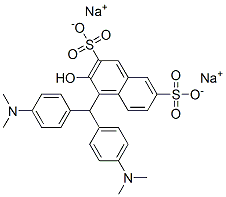 disodium 4-[bis[4-(dimethylamino)phenyl]methyl]-3-hydroxynaphthalene-2,7-disulphonate