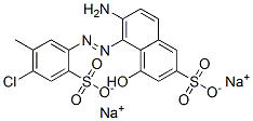 6-amino-5-[(4-chloro-5-methyl-2-sulphophenyl)azo]-4-hydroxynaphthalene-2-sulphonic acid, sodium salt