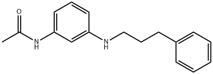 N-[3-[(3-phenylpropyl)amino]phenyl]acetamide
