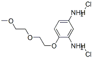 4-[2-(2-methoxyethoxy)ethoxy]benzene-1,3-diamine dihydrochloride