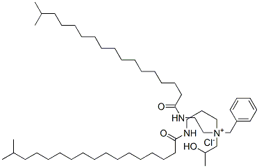 benzyl(2-hydroxypropyl)[2-[(1-oxoisooctadecyl)amino]ethyl][3-[(1-oxoisooctadecyl)amino]propyl]ammonium chloride