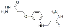 N-[3-(3-hydrazino-3-oxopropoxy)phenyl]-beta-alaninohydrazide