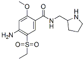 4-amino-5-(ethylsulphonyl)-2-methoxy-N-(2-pyrrolidinylmethyl)benzamide