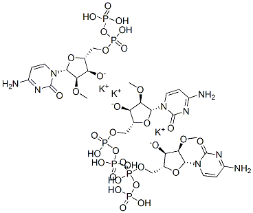Cytidine 5'-(trihydrogen diphosphate), 2'-O-methyl-, tripotassium salt
