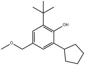 6-tert-butyl-2-cyclopentyl-4-(methoxymethyl)phenol
