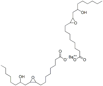 barium bis[3-(2-hydroxyoctyl)oxiran-2-octanoate]