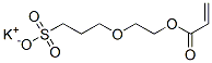 potassium 2-(3-sulphonatopropoxy)ethyl acrylate