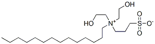 bis(2-hydroxyethyl)(3-sulphonatopropyl)tetradecylammonium