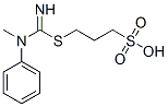 3-[[imino(methylphenylamino)methyl]thio]propanesulphonic acid
