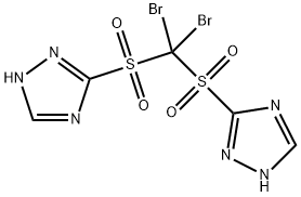 3,3'-[(dibromomethylene)bis(sulphonyl)]bis(1H-1,2,4-triazole)