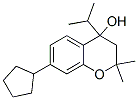 7-cyclopentyl-3,4-dihydro-4-isopropyl-2,2-dimethyl-2H-1-benzopyran-4-ol