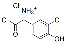 (R)-[2-chloro-1-(3-chloro-4-hydroxyphenyl)-2-oxoethyl]ammonium chloride