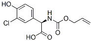 (R)-[[(allyloxy)carbonyl]amino](3-chloro-4-hydroxyphenyl)acetic acid