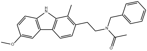 N-[2-(6-methoxy-1-methyl-9H-carbazol-2-yl)ethyl]-N-(phenylmethyl)acetamide