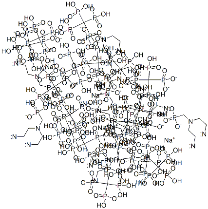 nonasodium hydrogen [[(phosphonatomethyl)imino]bis[ethane-2,1-diylnitrilobis(methylene)]]tetrakisphosphonate