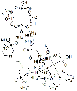 hexadecaammonium [[3,6,9,12-tetrakis(phosphonatomethyl)-3,6,9,12-tetraazatetradecane-1,14-diyl]bis[nitrilobis(methylene)]]tetrakisphosphonate