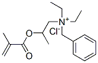 benzyldiethyl[2-[(2-methyl-1-oxoallyl)oxy]propyl]ammonium chloride