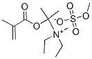 diethylmethyl[1-methyl-1-[(2-methyl-1-oxoallyl)oxy]ethyl]ammonium methyl sulphate