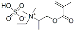 methyl 2-[(2-methyl-1-oxoallyl)oxy]-1-methylethyltrimethylammonium sulphate