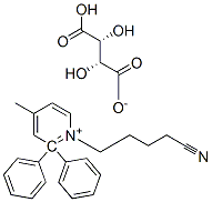 1-(4-cyanobutyl)-gamma-methyl-alpha,alpha-diphenylpyridinium hydrogen [R-(R*,R*)]-tartrate