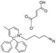 1-(4-cyanobutyl)-gamma-methyl-alpha,alpha-diphenylpyridinium hydrogen fumarate