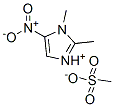 1,2-dimethyl-5-nitro-1H-imidazolium methanesulphonate