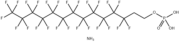 diammonium 3,3,4,4,5,5,6,6,7,7,8,8,9,9,10,10,11,11,12,12,13,13,14,14,14-pentacosafluorotetradecyl phosphate