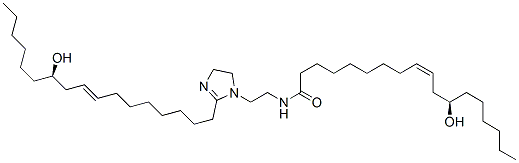 [R-[R*,R*-(Z,Z)]]-N-[2-[4,5-dihydro-2-(11-hydroxy-8-heptadecenyl)-1H-imidazol-1-yl]ethyl]-12-hydroxyoctadec-9-enamide