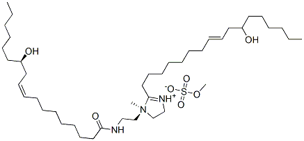 [R-[R*,R*-(Z,Z)]]-4,5-dihydro-2-(11-hydroxyheptadec-8-enyl)-1-[2-[(12-hydroxy-1-oxooctadec-9-enyl)amino]ethyl]-1-methyl-1H-imidazolium methyl sulphate
