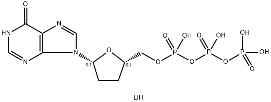 Inosine 5'-(tetrahydrogen triphosphate), 2',3'-dideoxy-, trilithium salt