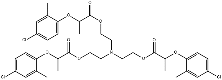 nitrilotriethane-2,1-diyl tris[2-(4-chloro-2-methylphenoxy)propionate]