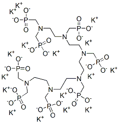 hexadecapotassium [2,5,8,11,14,17-hexakis(phosphonatomethyl)-2,5,8,11,14,17-hexaazaoctadecane-1,18-diyl]bisphosphonate