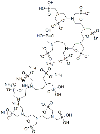 octaammonium octahydrogen [2,5,8,11,14,17-hexakis(phosphonatomethyl)-2,5,8,11,14,17-hexaazaoctadecane-1,18-diyl]bisphosphonate