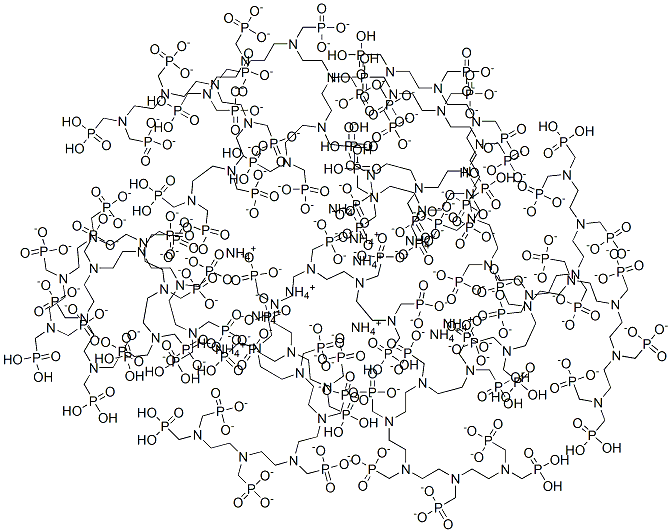 undecaammonium pentahydrogen [2,5,8,11,14,17-hexakis(phosphonatomethyl)-2,5,8,11,14,17-hexaazaoctadecane-1,18-diyl]bisphosphonate