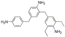2-[(4-amino-3,5-diethylphenyl)methyl]-4-[(4-aminophenyl)methyl]aniline