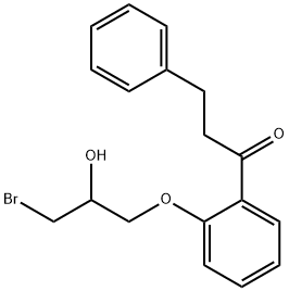 1-[2-(3-Bromo-2-hydroxypropoxy)phenyl]-3-phenyl-1-propanone